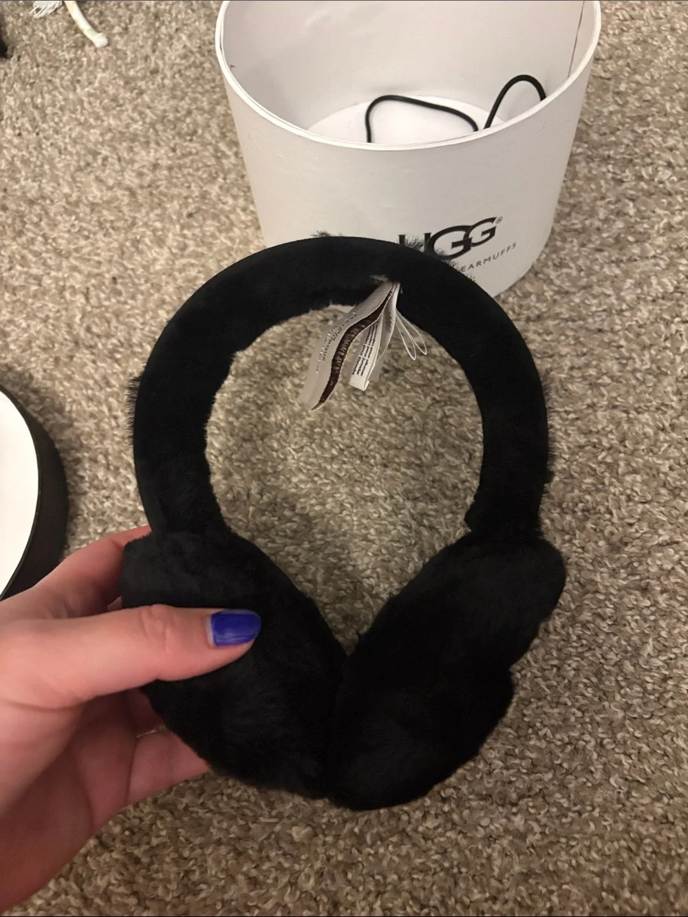 UGG Bluetooth Earmuffs - White and Black Packaging